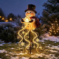CASCANORIA – Beleuchteter Winterfiguren-Stecker für verträumten Weihnachtsglanz