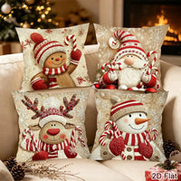 SEASONELIA – Festive Throw Pillow Covers for Effortless Home Decoration