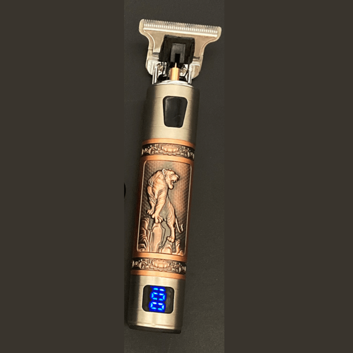 SKULLTRIM – Vintage beard trimmer with battery and precise cut for beard and hair 7