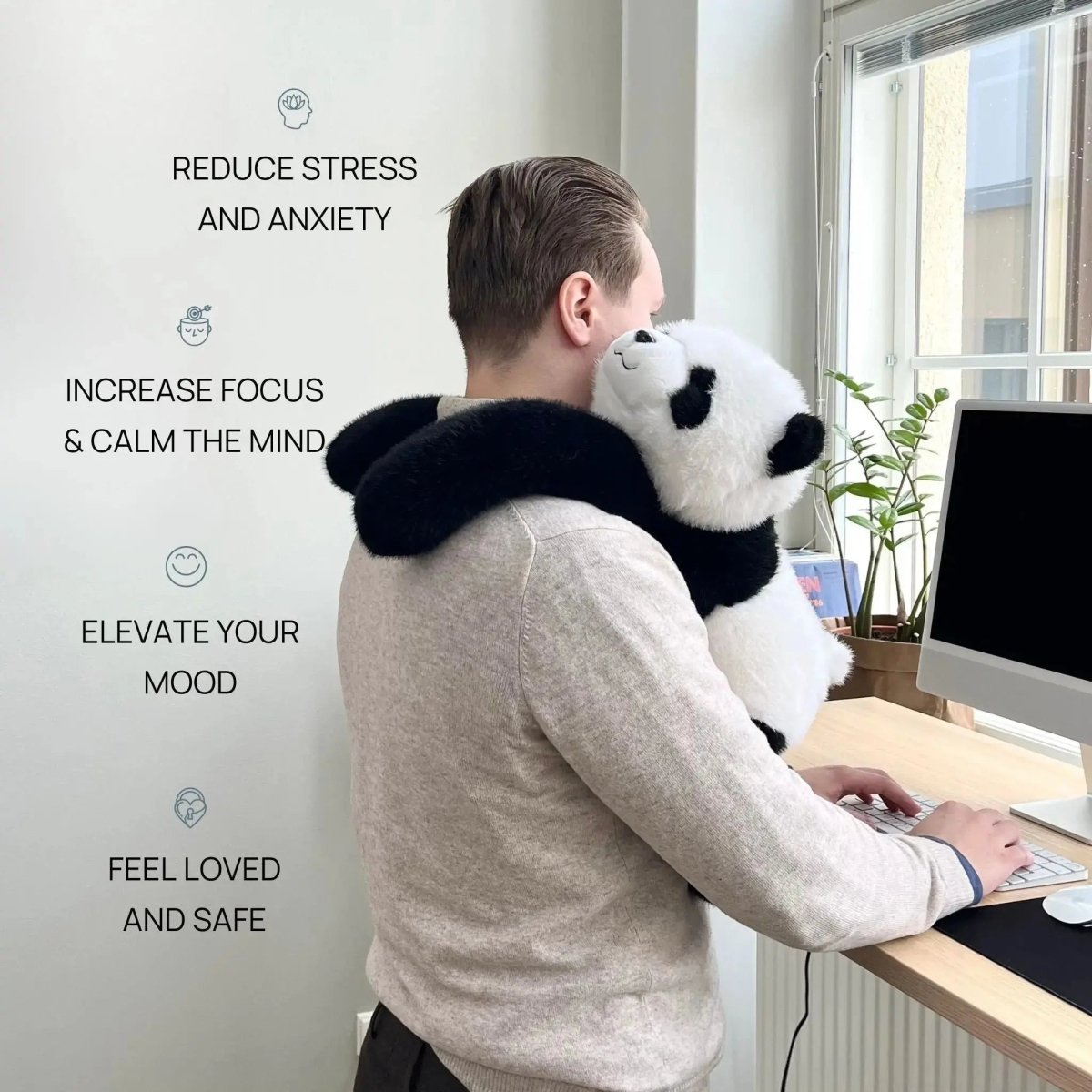 SOFTHUGGO – Stress-relieving cuddle companion with ultra-soft faux fur 5