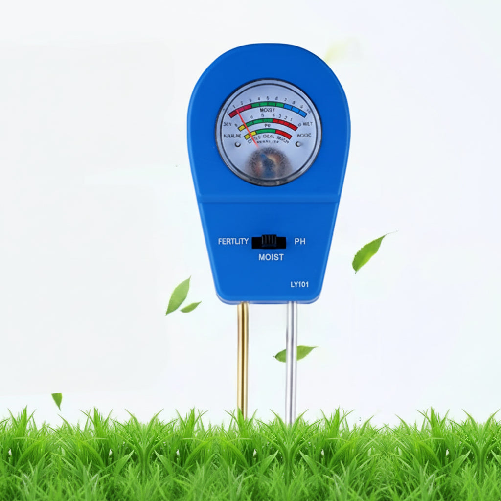 SOILTRIO - 3-in-1 Soil Moisture, Fertility & pH Tester for Healthy Plants 1