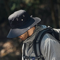SOLGUARD - Breathable wide brim sun hat with UV protection designed for outdoor comfort, travel, and all-day sun safety 2