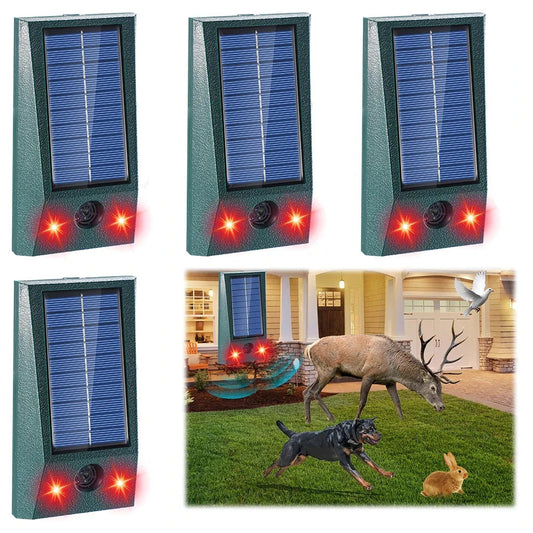 SONICGUARD - Solar Ultrasonic Motion-Detect Bird Repellent 0