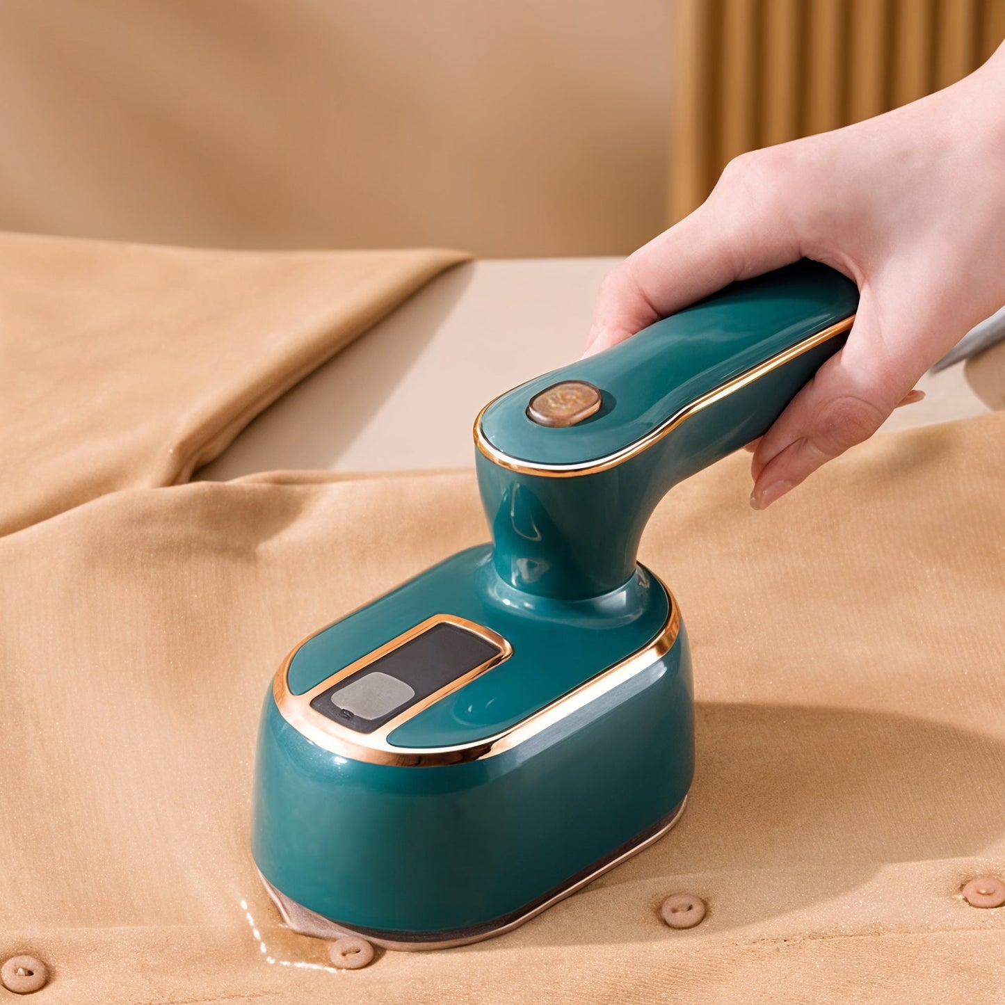 STEAMGO - Portable Micro Steam Iron for Quick and Efficient Wrinkle Removal 0