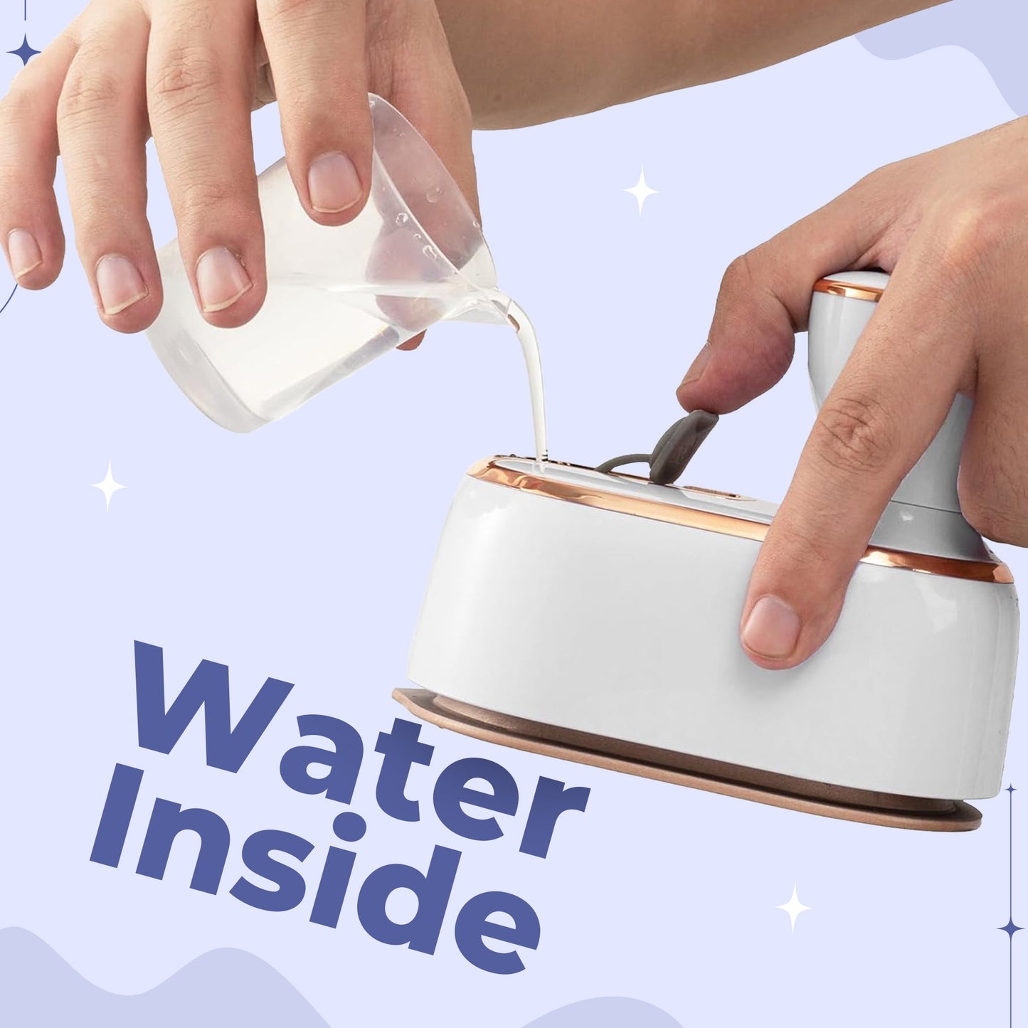 STEAMGO - Portable Micro Steam Iron for Quick and Efficient Wrinkle Removal 1