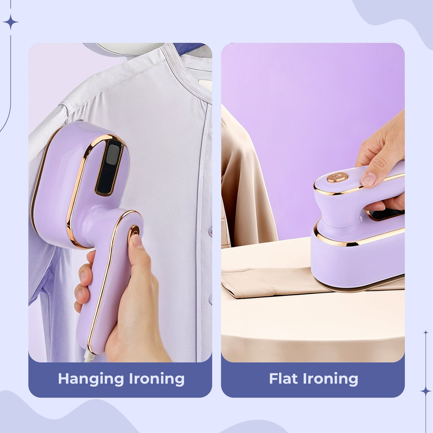STEAMGO - Portable Micro Steam Iron for Quick and Efficient Wrinkle Removal 2