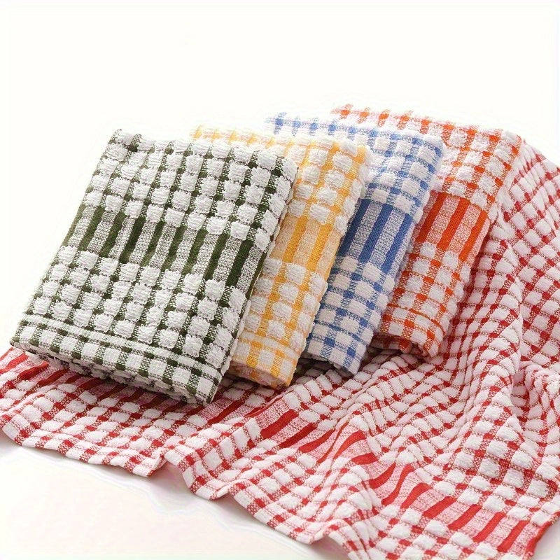 PLAIDCLEAN – Reusable Kitchen Cloth Set Soft Quick Dry