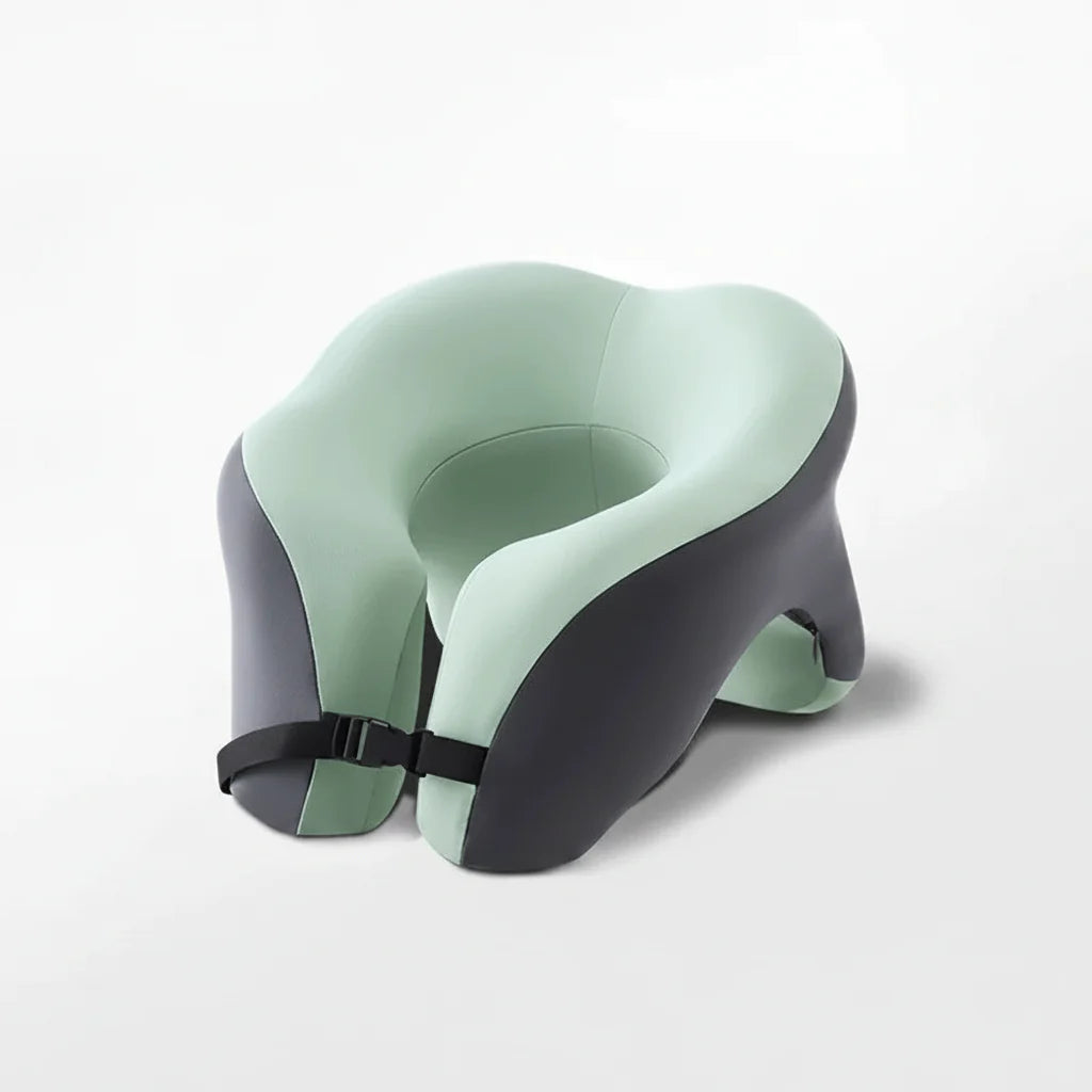 MEMOFLEX – Memory Foam Travel Pillow Ergonomic Neck Comfort