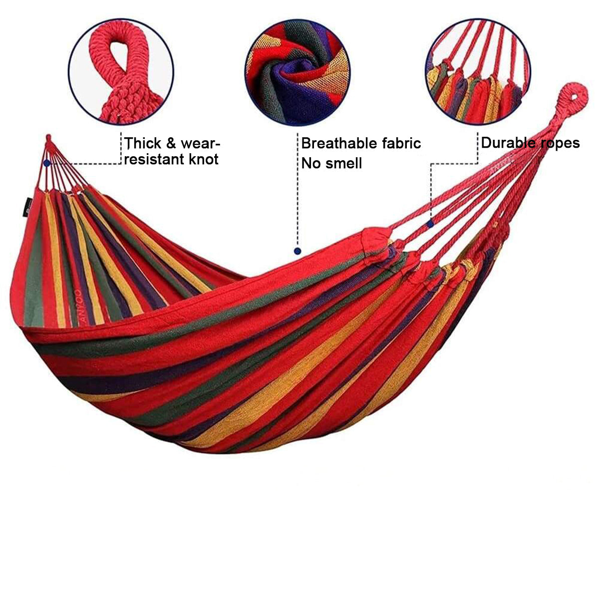 DUOHAVEN – Two Person Hammock Cozy Outdoor Comfort