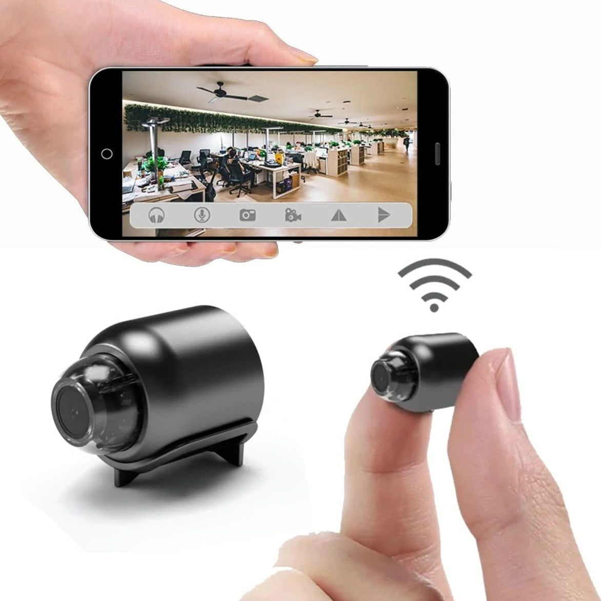 SafeVision - Smart Outdoor Security Camera with Night Vision & Motion Alerts 1