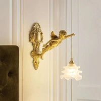 CHERULORIA – Decorative Angel Wall Light for Elegant Home Interiors