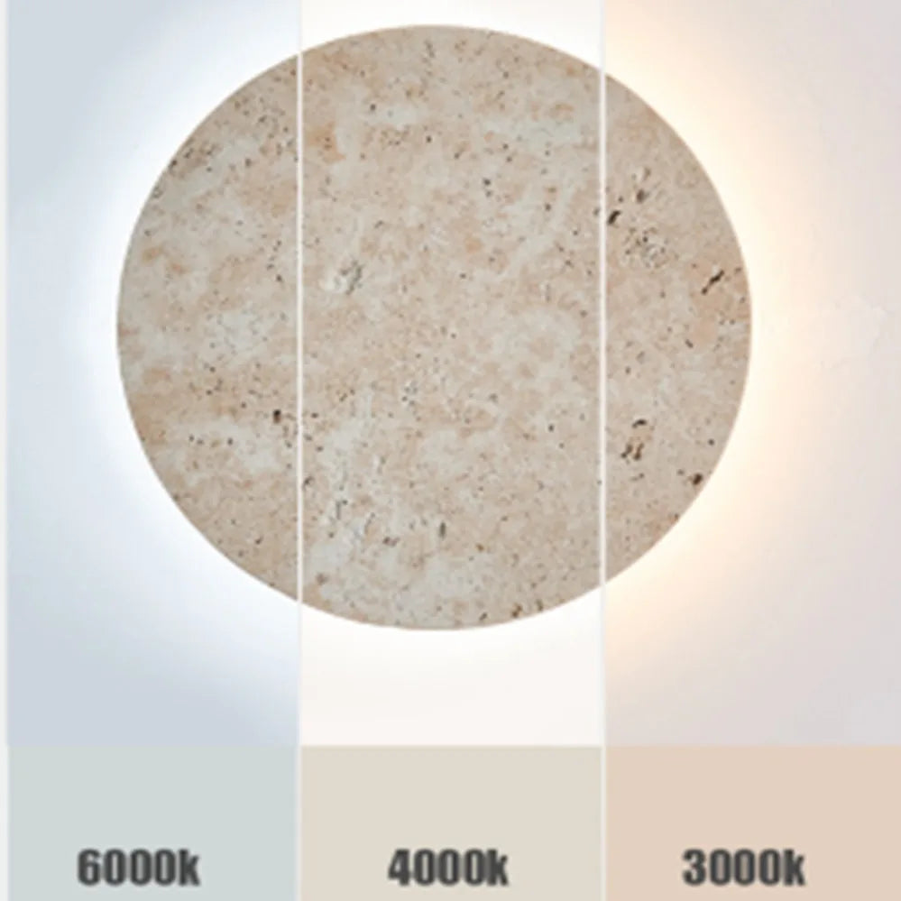TRAVERO – Wabi Sabi Yellow Travertine LED Wall Light