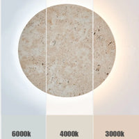 TRAVERO – Wabi Sabi Yellow Travertine LED Wall Light