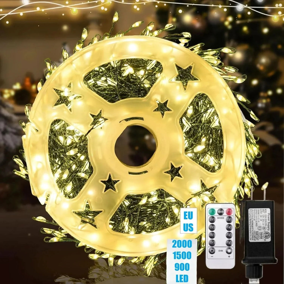 BURSTLUME – Firework String Lights for Effortless Outdoor Ambience