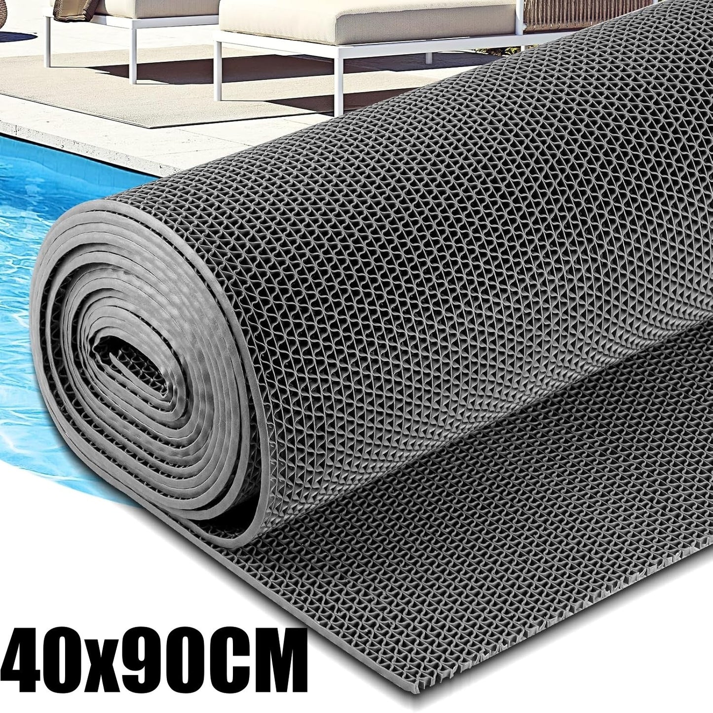 FLOORSHIELD – Waterproof Non-Slip PVC Floor Mat for Home Use