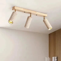 STONEWOOD – Travertine 3-Light Wabi Sabi LED Ceiling Spotlight