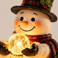 CASCANORIA – Beleuchteter Winterfiguren-Stecker für verträumten Weihnachtsglanz