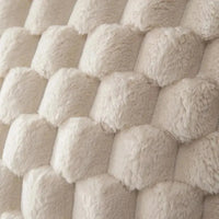GRIDHAVEN – 3D Textured Pillowcase for Living Room Comfort