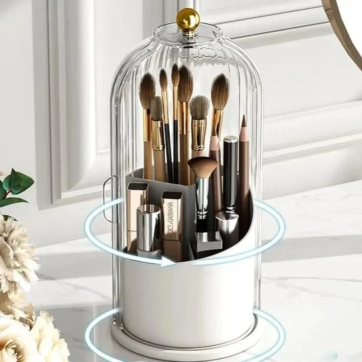 COSMISPENIA – Roterende makeuporganisator til elegant styling af sminkebordet