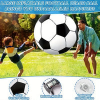SOCCERLIVA – Outdoor Inflatable Giant Soccer Ball for Family Fun