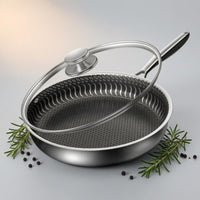 SIZZORIA – Practical Frying Pan for Easy Meal Preparation