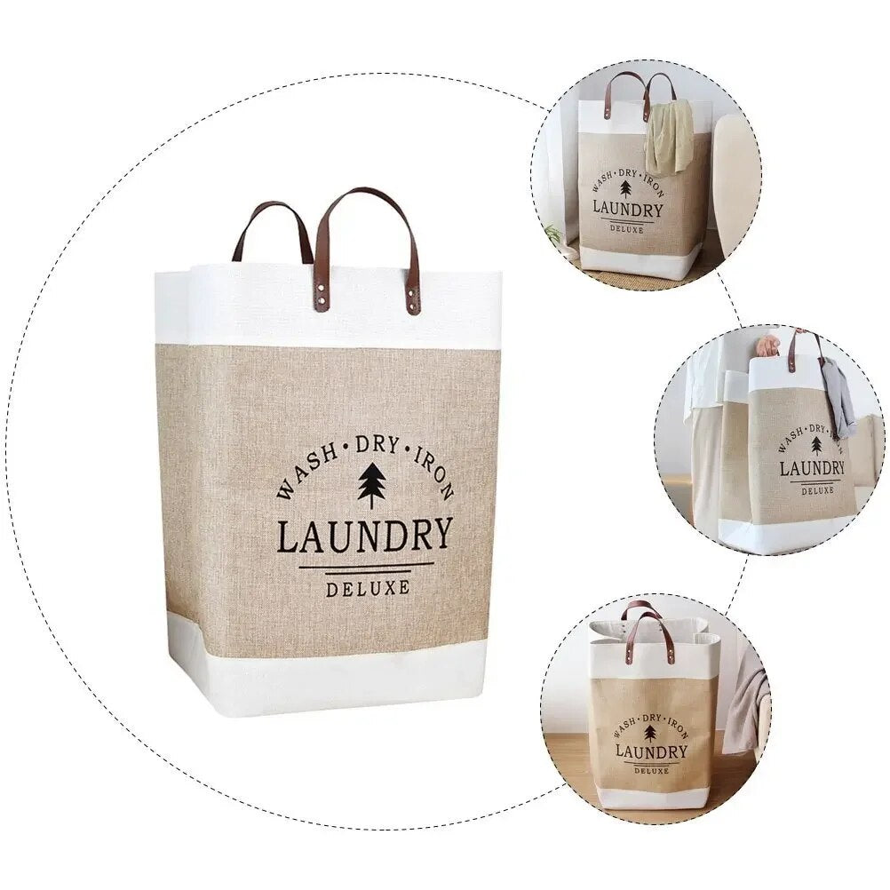 ORGANIBIN – Fabric Storage Basket for Clothes & Essentials