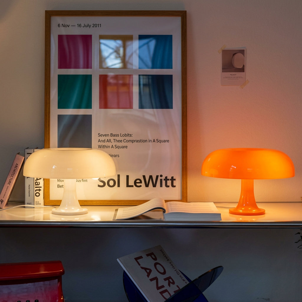 HYGEMUSHIA – Decorative Mushroom Table Lamp for Warm Evening Ambience