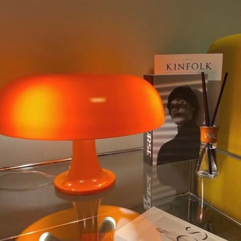 HYGEMUSHIA – Decorative Mushroom Table Lamp for Warm Evening Ambience