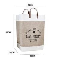 ORGANIBIN – Fabric Storage Basket for Clothes & Essentials
