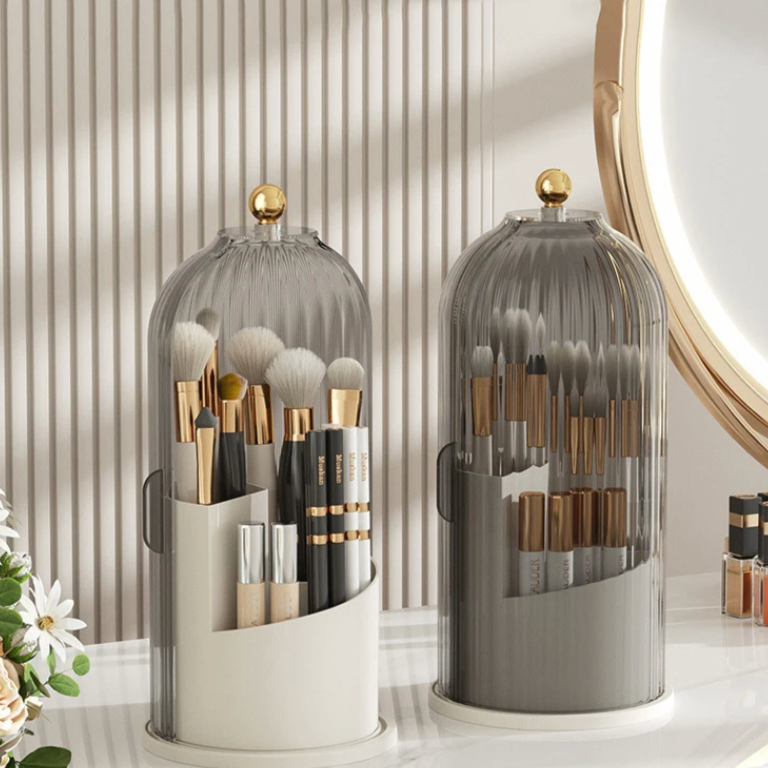 COSMISPENIA – Roterende makeuporganisator til elegant styling af sminkebordet