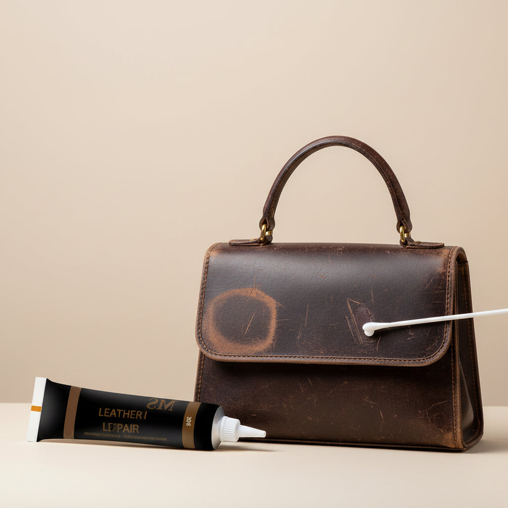 LEATHERLIVA – Schwarze PU-Leder-Kantenfüllcreme zur Reparatur