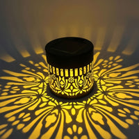 LOTUSLUX – Solar Outdoor Lotus Projection Table Lamp