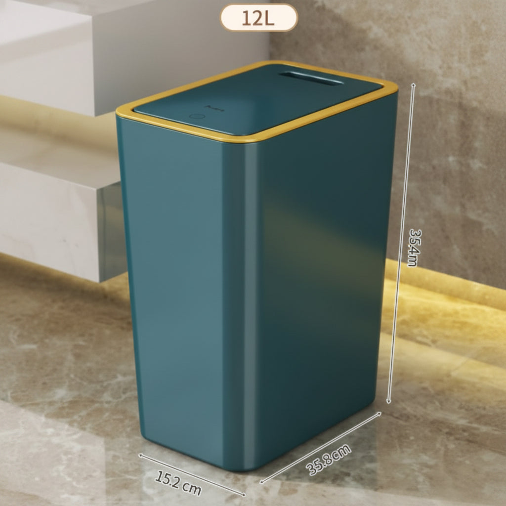PRESSLUX – Slim Press Top Trash Can 12L