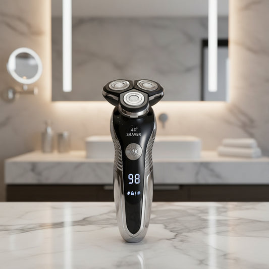 SMOOTHGLIDE – Electric Shaver Waterproof Rechargeable Wet Dry Grooming Razor
