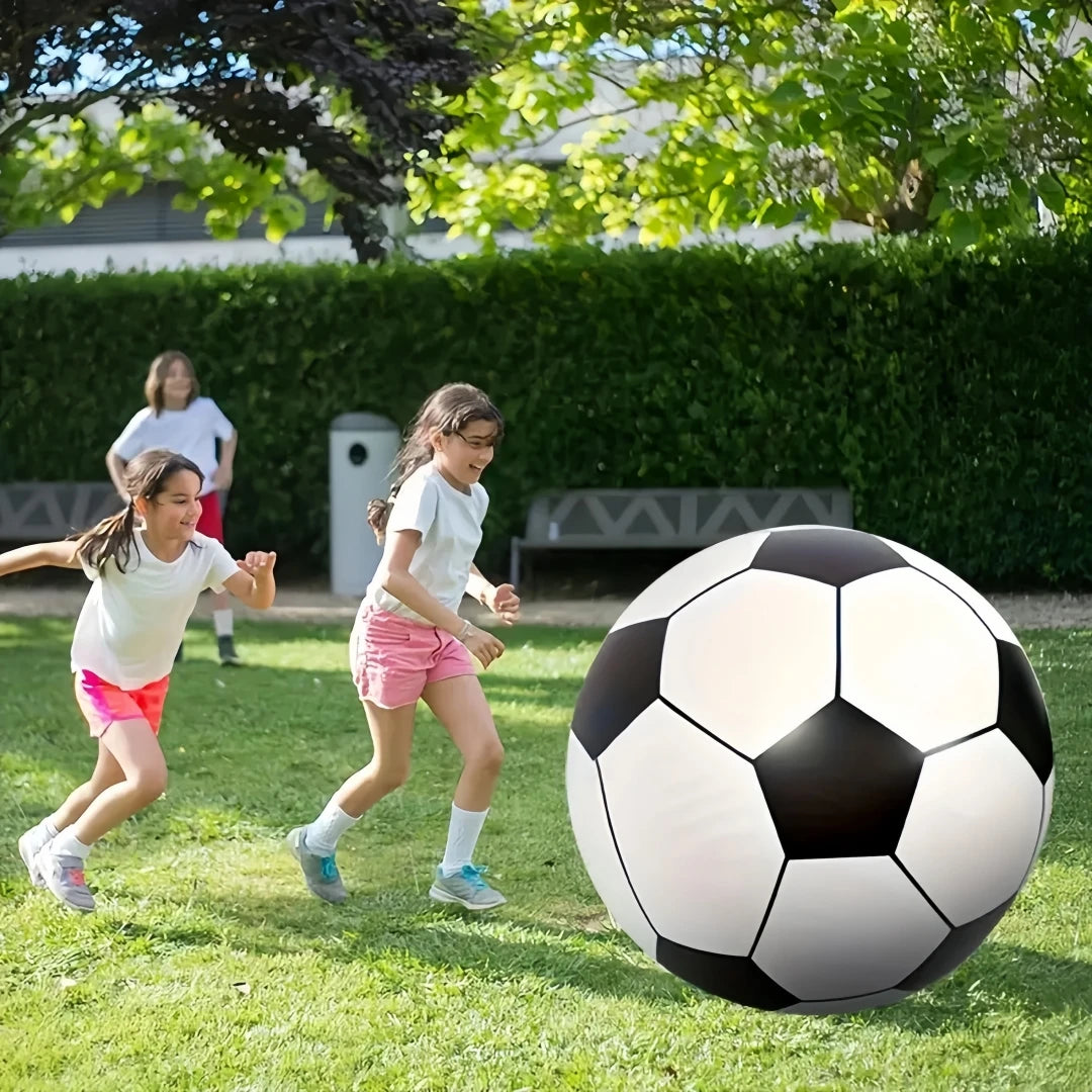 SOCCERLIVA – Outdoor Inflatable Giant Soccer Ball for Family Fun