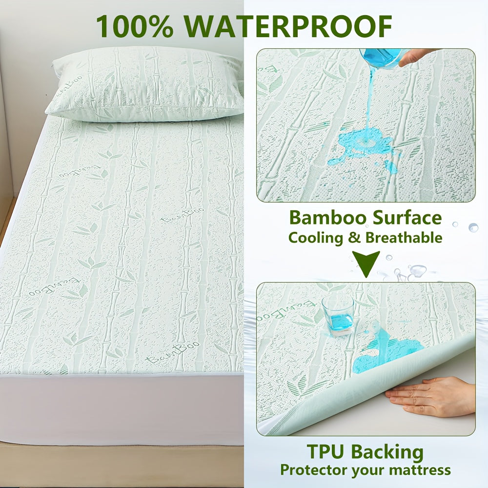 NATURACOOL – Breathable Bamboo Mattress Cover Summer Comfort
