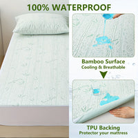 NATURACOOL – Breathable Bamboo Mattress Cover Summer Comfort