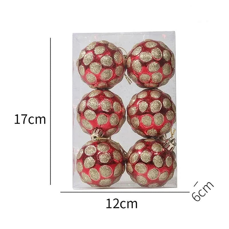 FLAKEBELLE – Snowflake Bauble Set for Graceful Holiday Styling