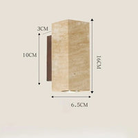 Nordic Travertine Wabi Sabi Wall Lamp