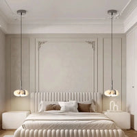 MARBLOOM – Creative Marble LED Pendant Lamp for Soft Decorative Lighting