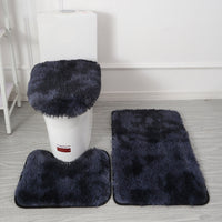 SOFTLAVO – Toilet Cover & Bath Mat Set Elegant Style