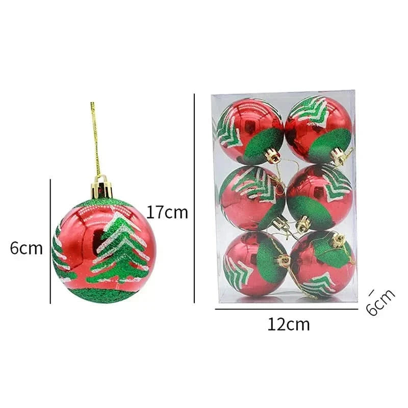 FLAKEBELLE – Snowflake Bauble Set for Graceful Holiday Styling