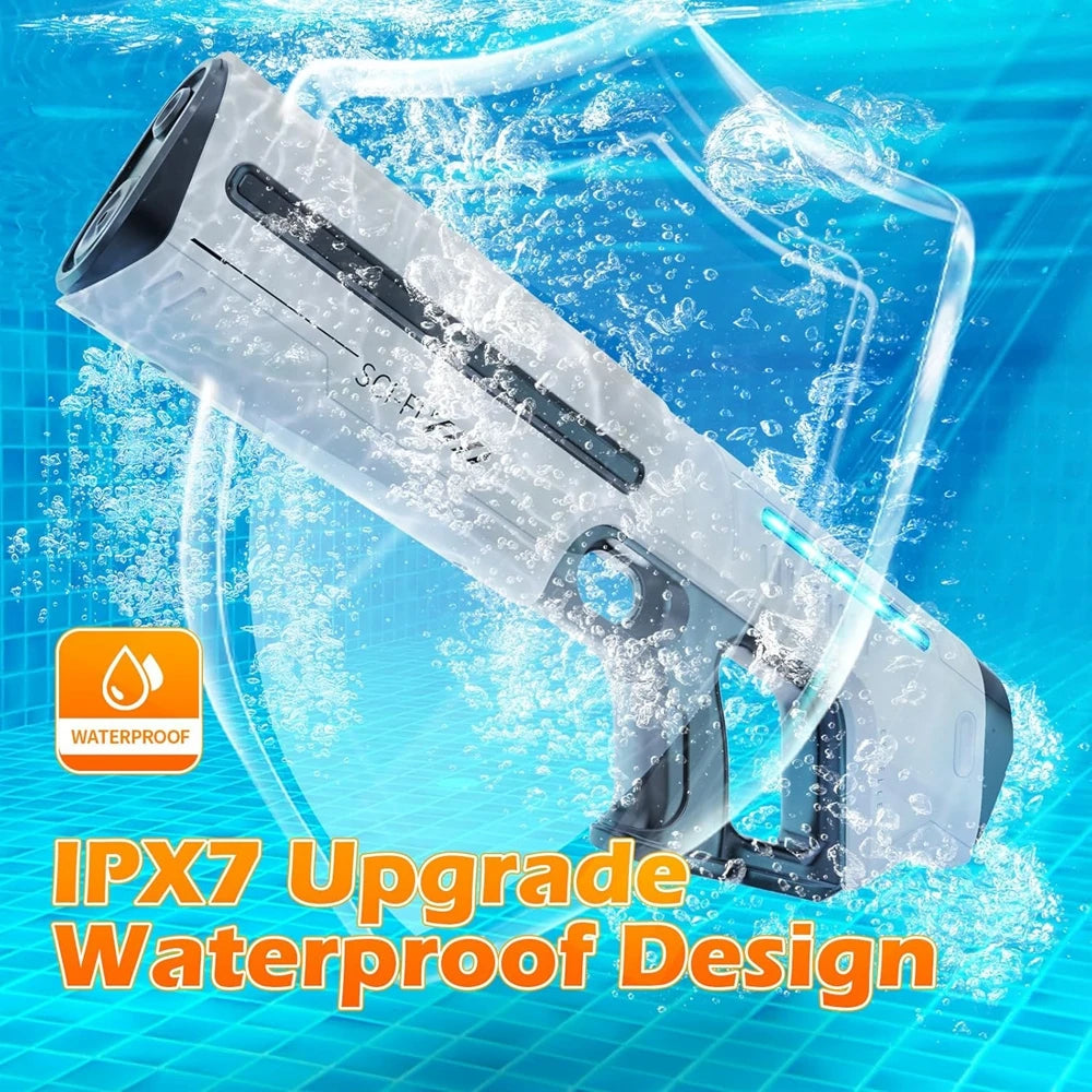 SPLASHLIVA – Electric Water Gun Toy for Summer Outdoor Fun