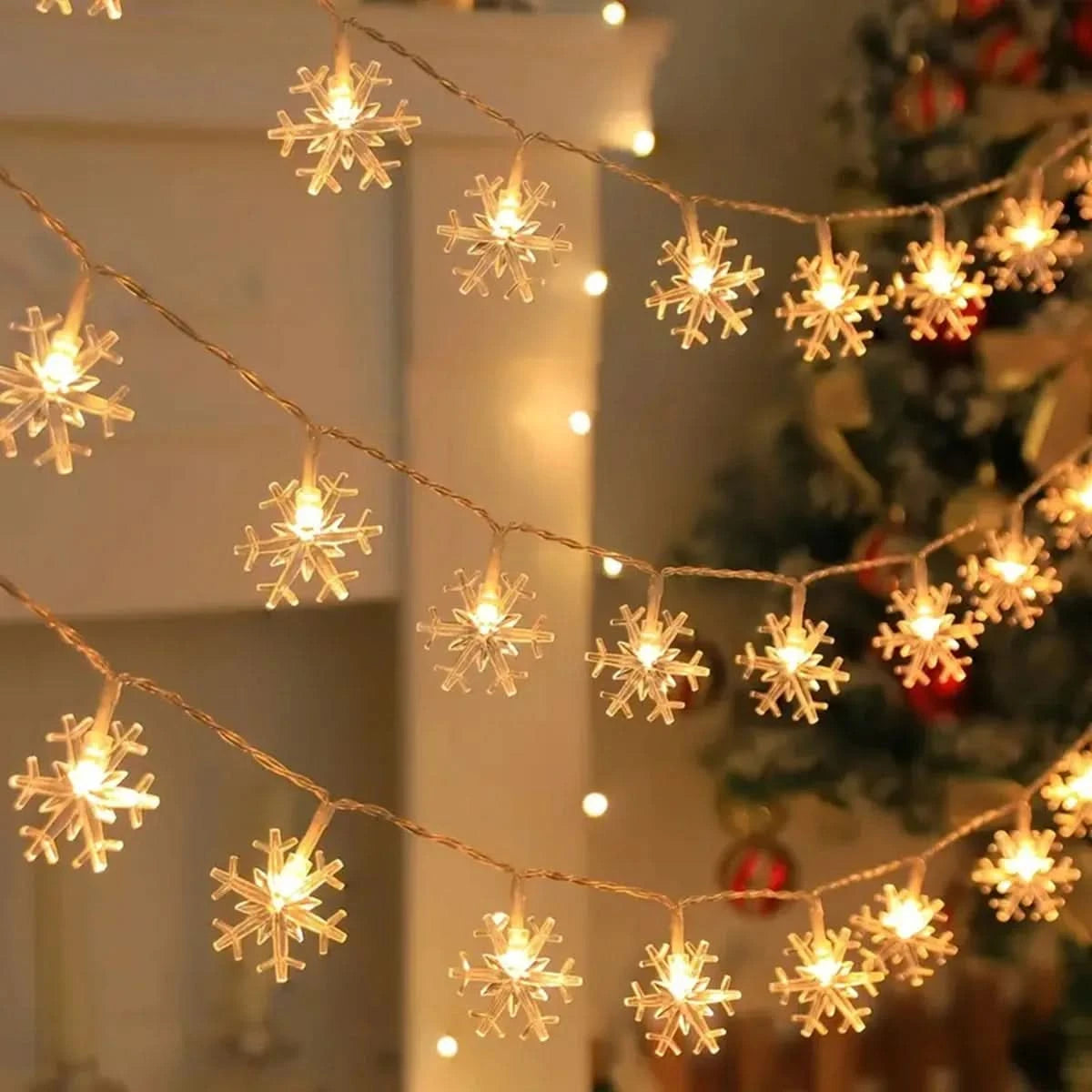 FLAKEAVIXA – Decorative Snowflake Lights for Festive Home Styling