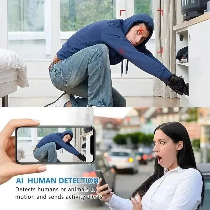 CAMNEST – 1080P Wireless Mini Camera for Home Security Monitoring