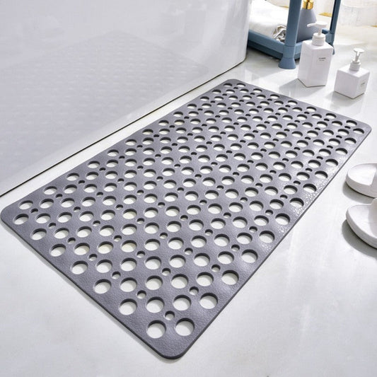 Secure Shower Mat - Non Slip Bath Mat with Antibacterial Safety Design 0