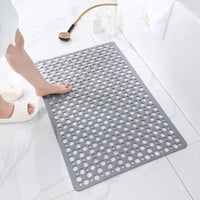 Secure Shower Mat - Non Slip Bath Mat with Antibacterial Safety Design 2