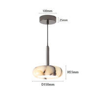 MARBLOOM – Creative Marble LED Pendant Lamp for Soft Decorative Lighting