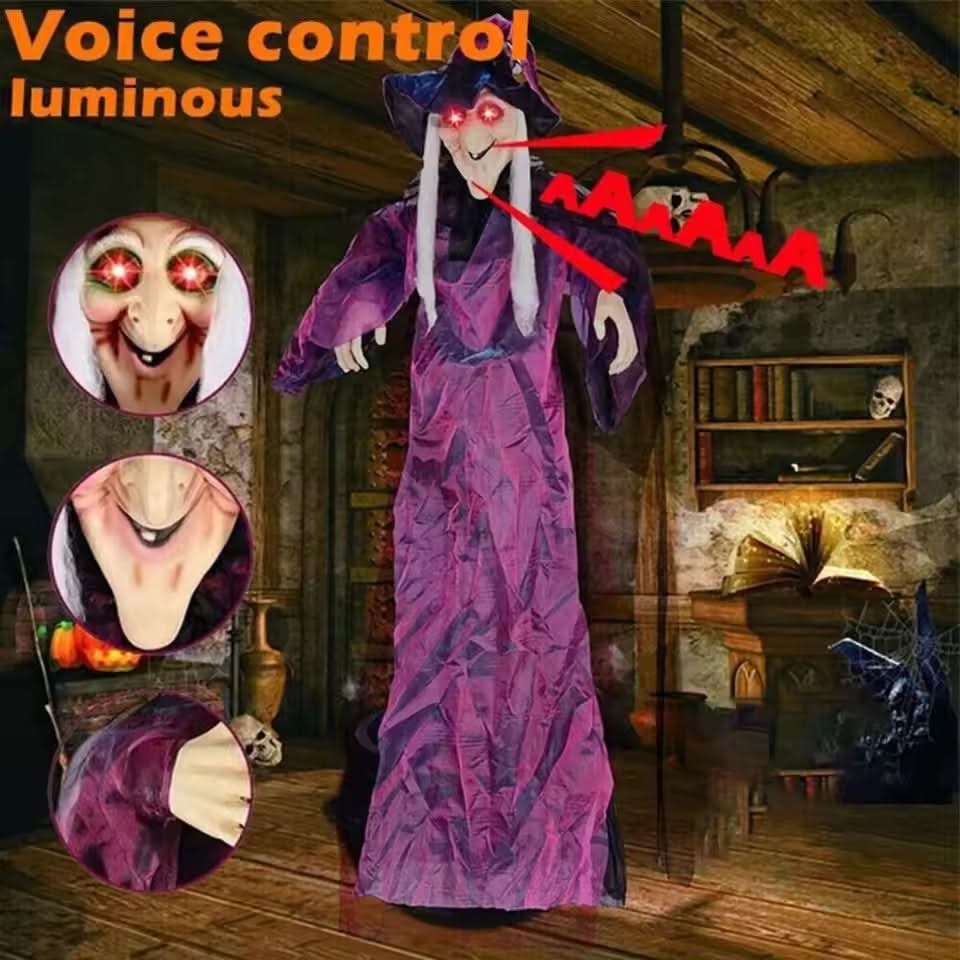 HEXWILLOW – Hanging Witch Doll for Chilling Seasonal Scares