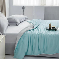 SILKCHILL – Ice Silk Blanket Soft Breathable Summer Design